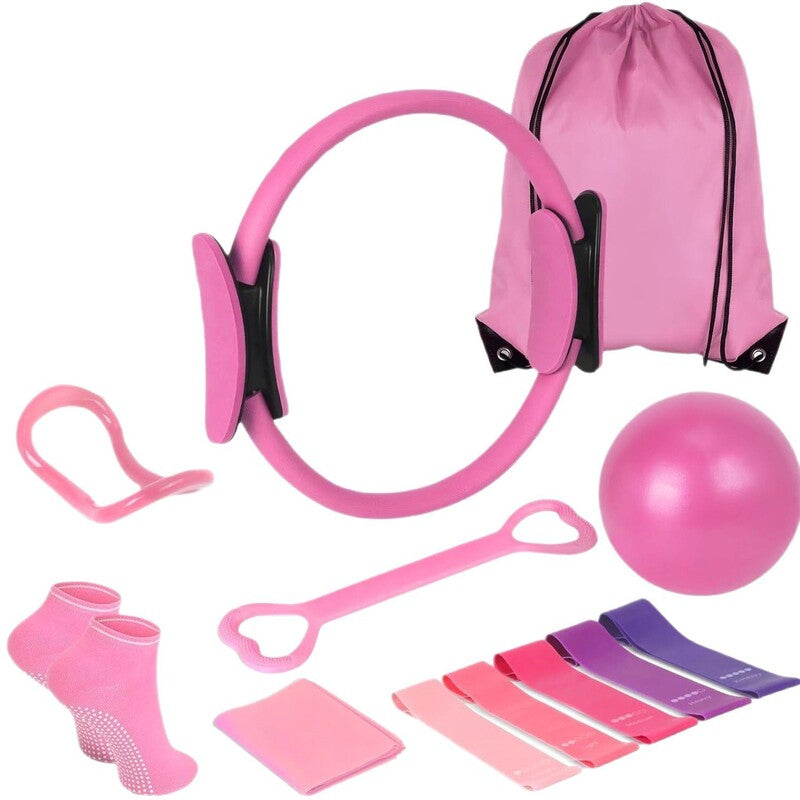 13-Piece Pilates Kit for Home Workouts