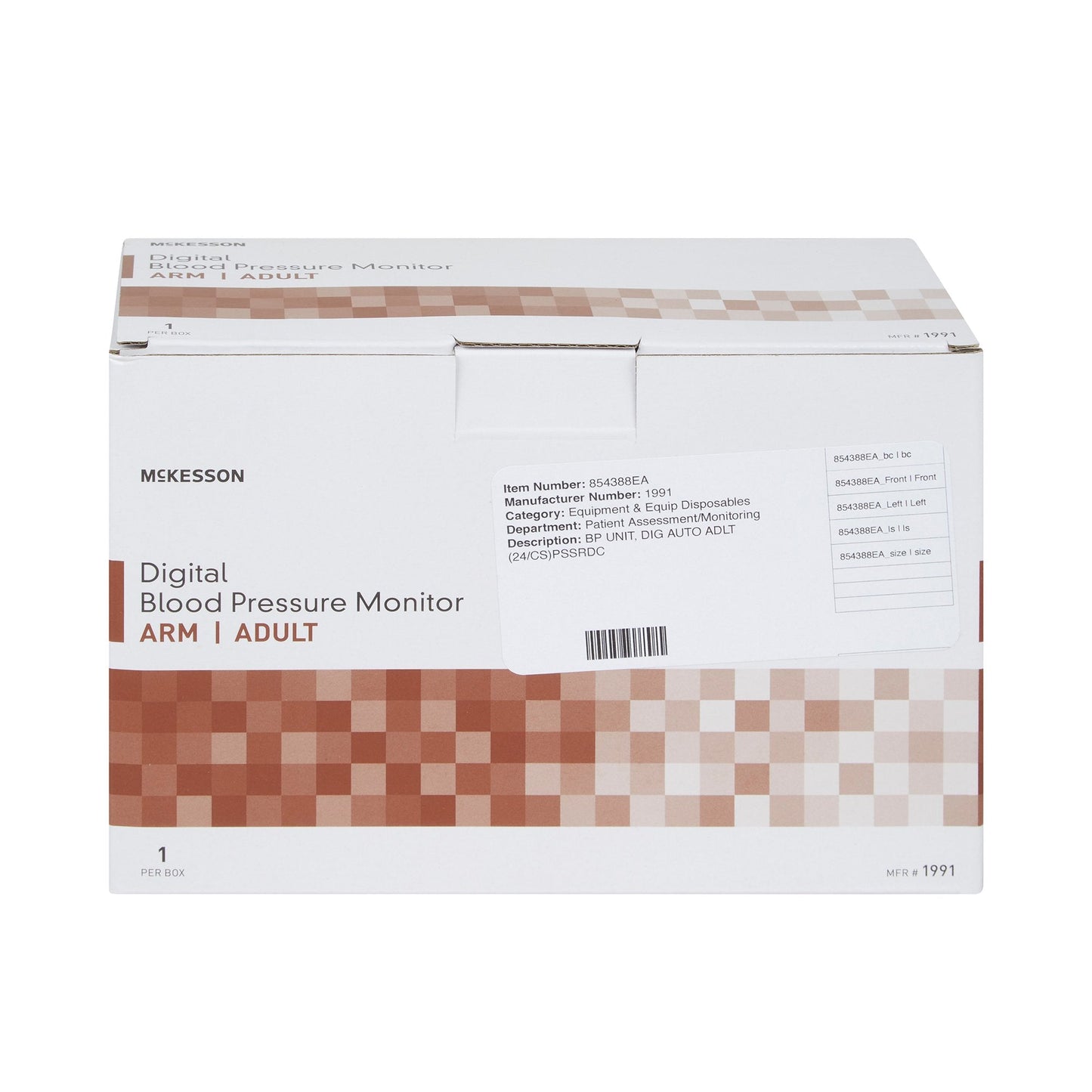 Digital Blood Pressure Monitor for Home Health Tracking