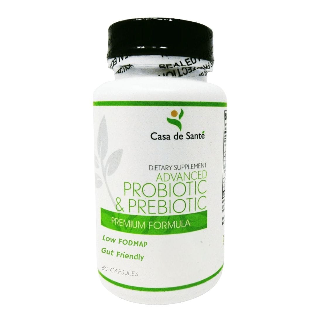 Advanced Synbiotic Probiotic Prebiotic Gut Health Supplement