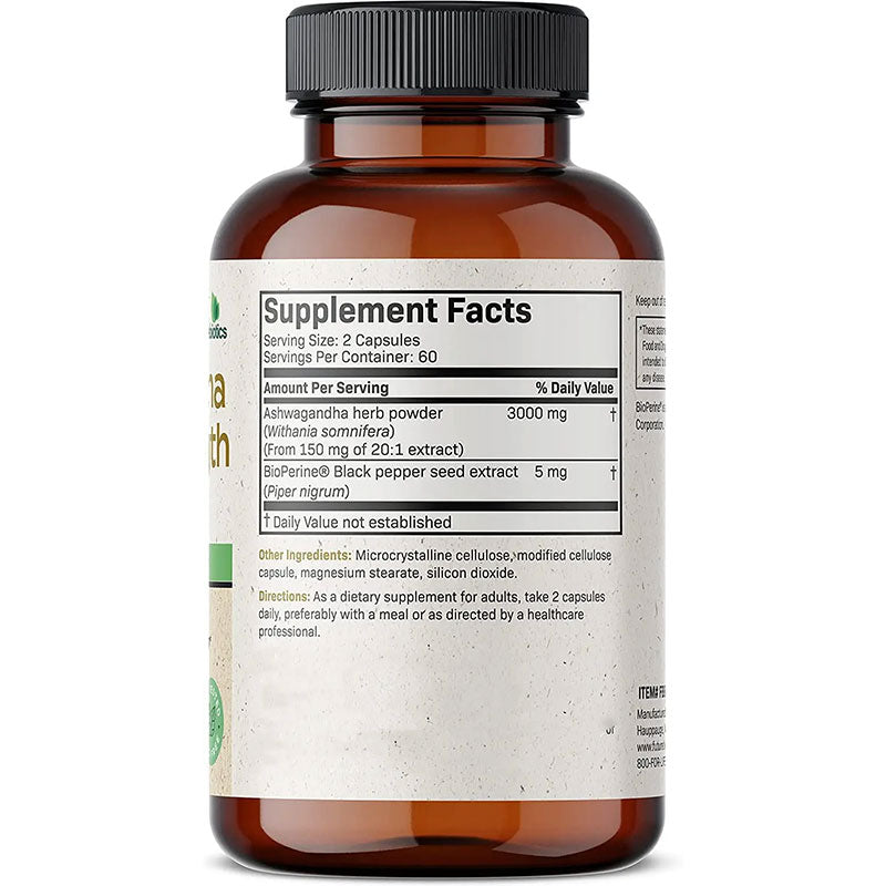 South African Drunken Eggplant Ashwagandha Energy Capsules