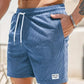 Men’s Summer Corduroy Lace-Up Drawstring Sports Shorts