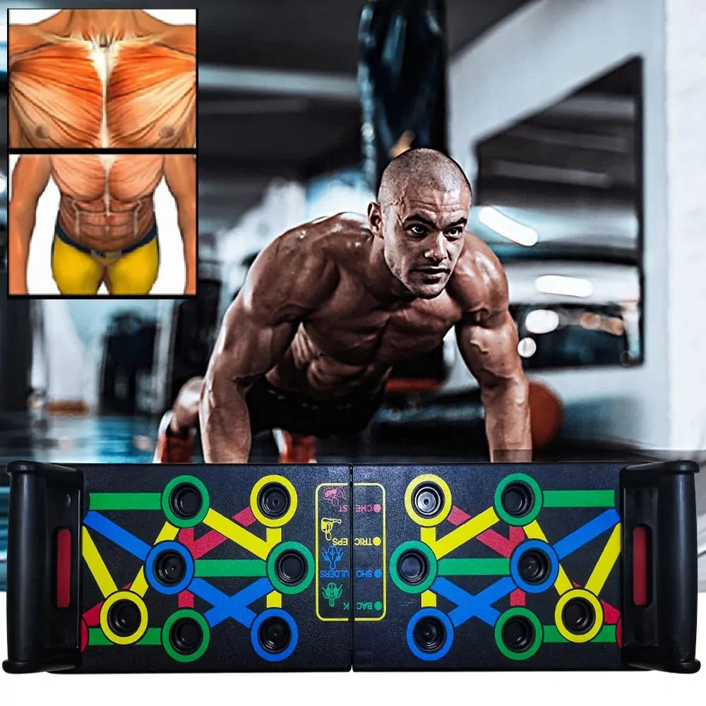 14-in-1 Push-Up Rack Board Gym Equipment