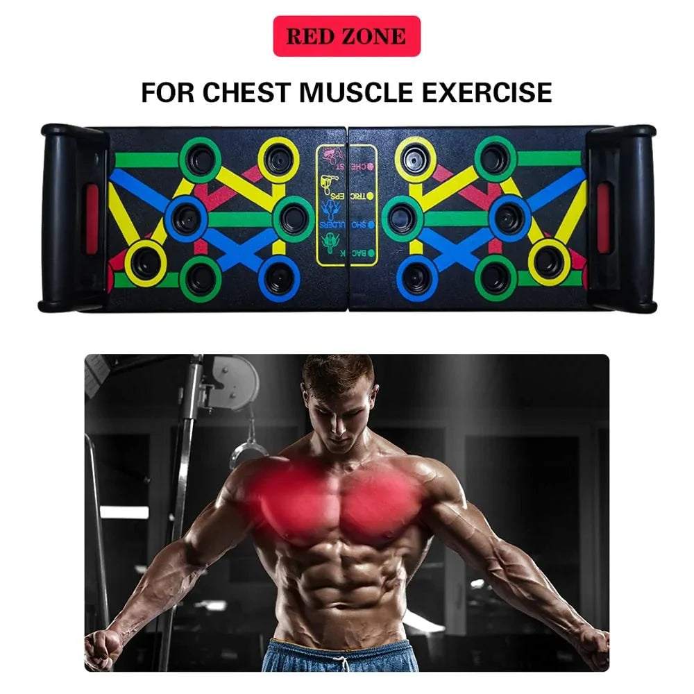 14-in-1 Push-Up Rack Board Gym Equipment