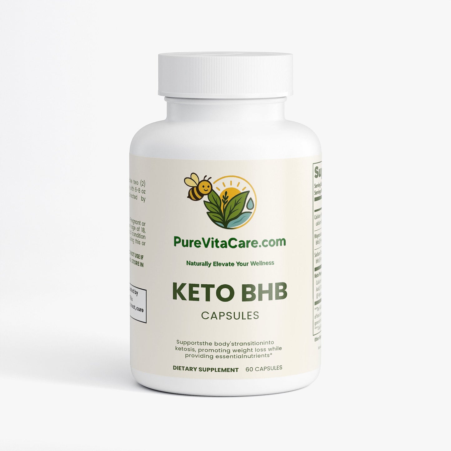 Keto BHB + MCT Capsules with goBHB® - Exogenous Ketones for Fast Ketosis
