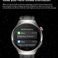Smart watch non-invasive blood glucose measurement AMOLED ECG heart rate monitoring Bluetooth call sports watch