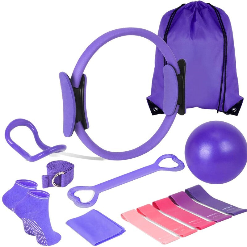 13-Piece Pilates Kit for Home Workouts