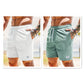 Men’s Summer Corduroy Lace-Up Drawstring Sports Shorts
