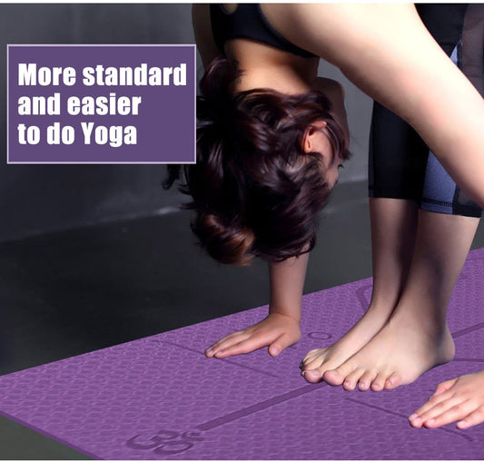 Yoga Mat 1830x610x6mm Non-Slip