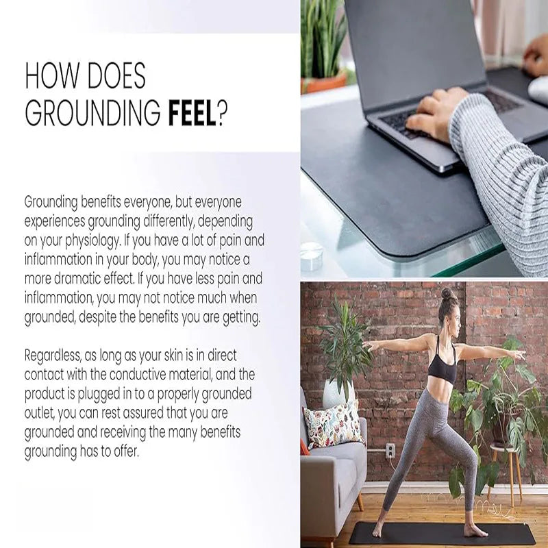 Zen Rhyme Anti-Static Grounding Yoga Mat