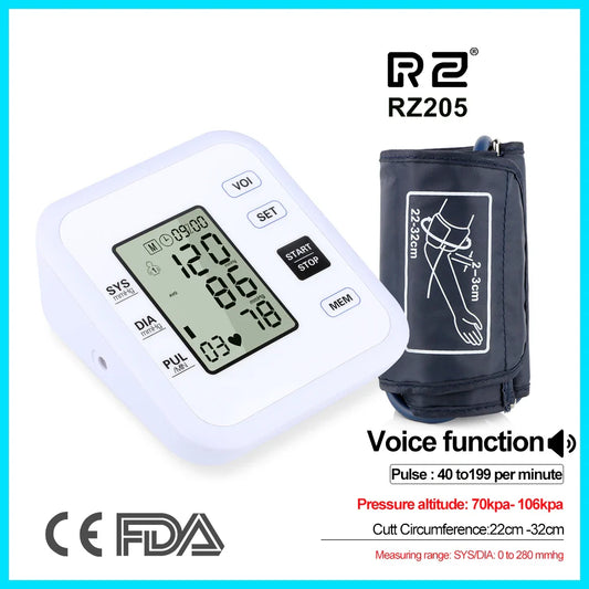 Health Care Arm Blood Pressure Pulse Monitor