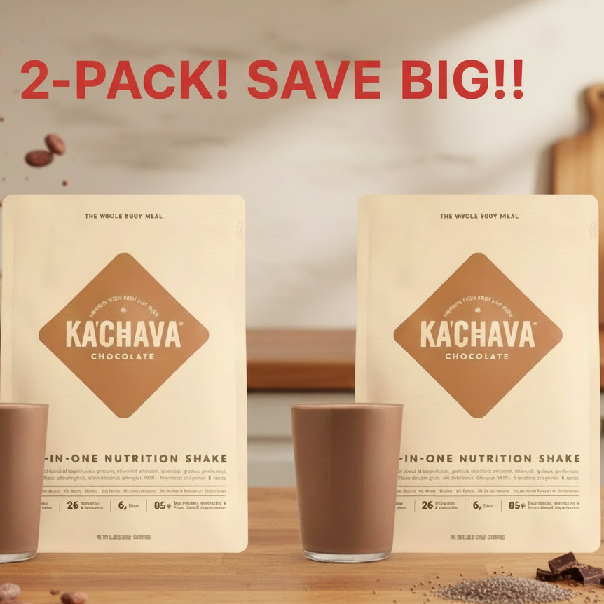 KA'CHAVA All-in-One Nutrition  Shake  Chocolate 15.31 oz 2Pack! 30.62 oz Total