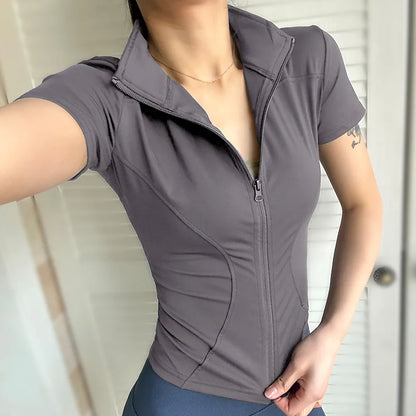 Breathable Supportive Workout Shirts for Women