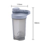 500ml Leak-Proof Protein Shaker with Powder Compartment