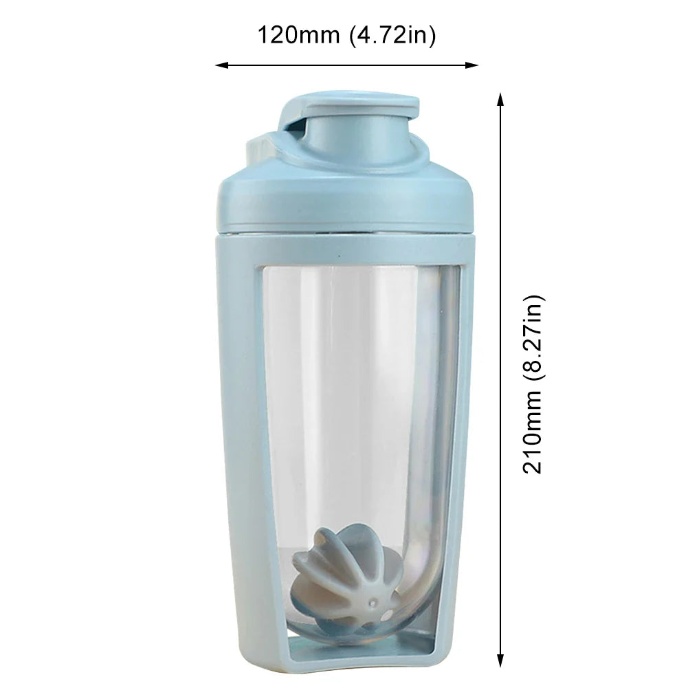 500ml Leak-Proof Protein Shaker with Powder Compartment