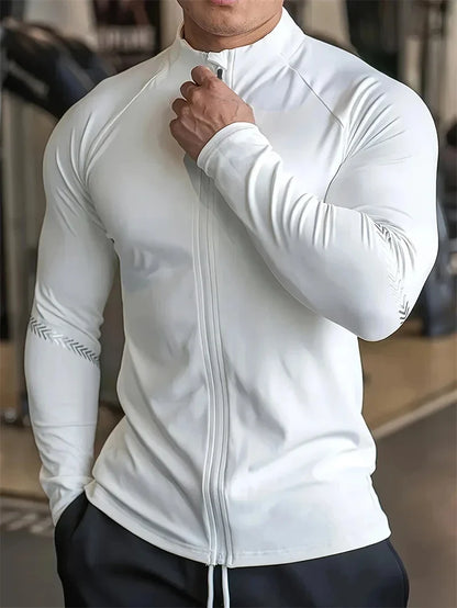 Men’s Compression Gym Running Quick-Dry Sports Jacket