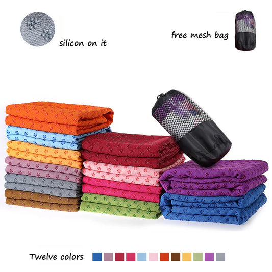 Non-Slip Hot Yoga Towel Pilates Blanket