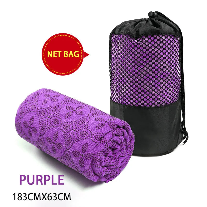 Non-Slip Hot Yoga Towel Pilates Blanket
