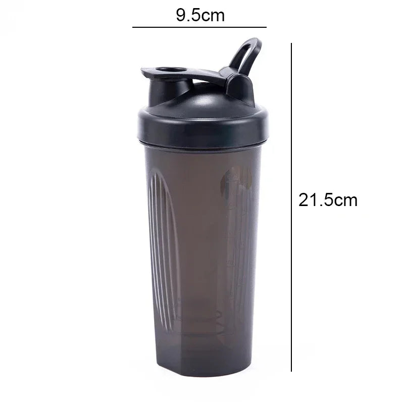 600ml Portable Protein Shaker with Scale