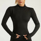 Women's Lightweight Zip-Up Running Jacket | Quick-Dry Yoga Top