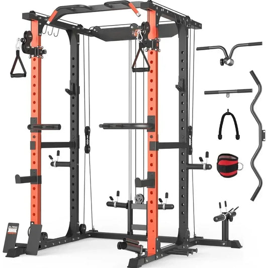 2000lb Power Rack with Weight Bench Options