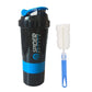 3-Layer Shaker Protein Mixing Bottle for Exercise