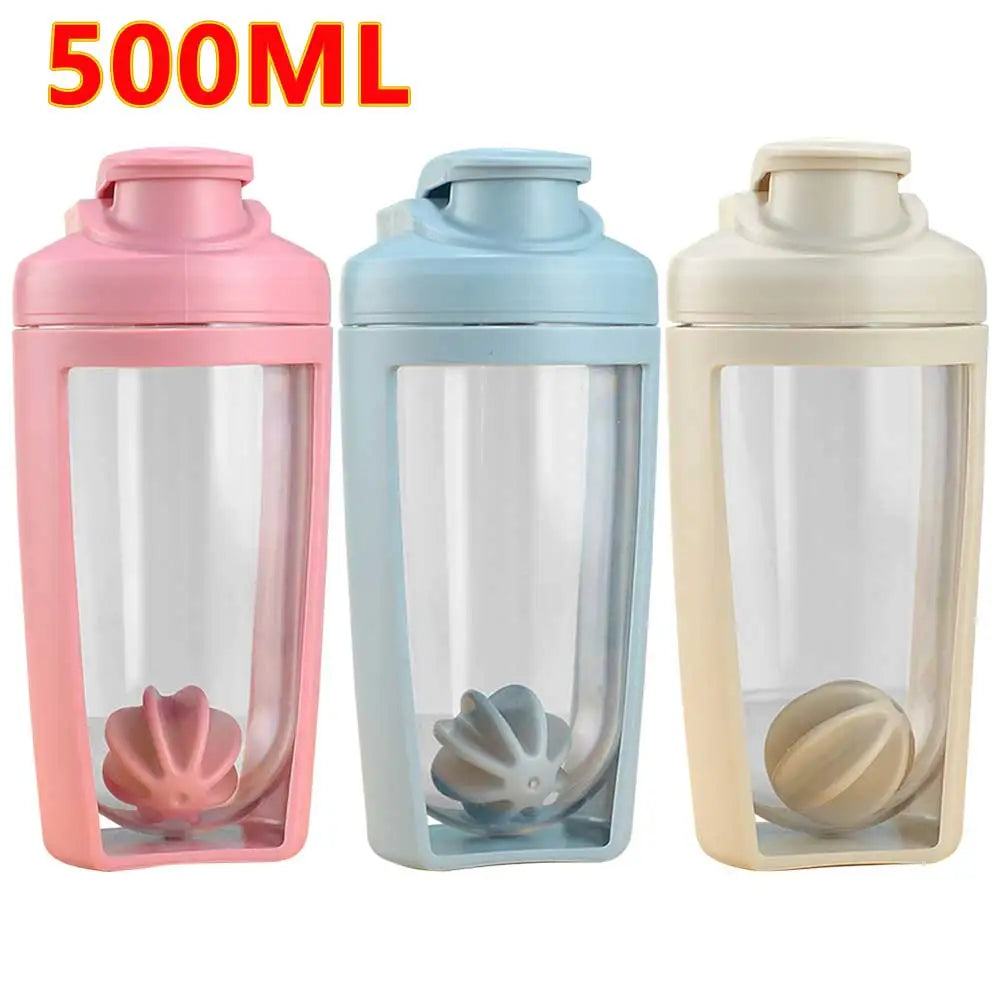 500ml Leak-Proof Protein Shaker with Powder Compartment
