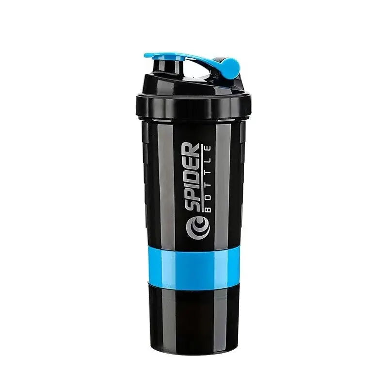 3-Layer Shaker Protein Mixing Bottle for Exercise