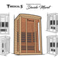 3 Person Home Infrared Sauna | Medical 5™
