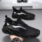 Men’s Mesh Lace-up Low-Top Running Sneakers