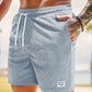 Men’s Summer Corduroy Lace-Up Drawstring Sports Shorts