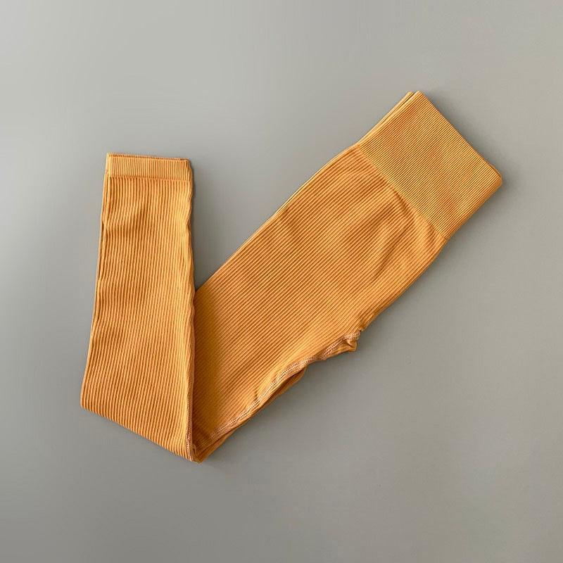 Elegant Blue Yoga Pants High Waisted Gym Leggings Yoga Leggings Seamless Gym Push Up Workout Stretch Fitness Sweatpants Ultra Soft Leggings Tight Sport Women Fitness Seamless Female Legging Tummy Control Running Pants For Training