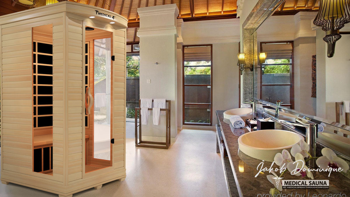 2 Person Home Full Spectrum Infrared Sauna | Medical 4™
