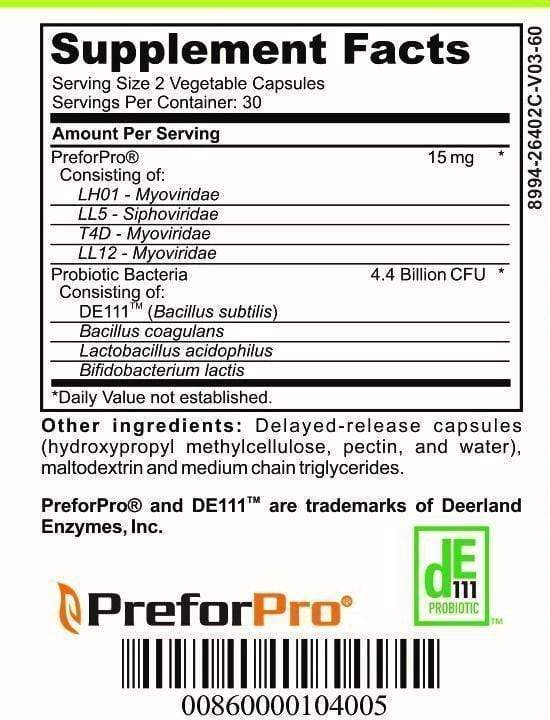 Advanced Synbiotic Probiotic Prebiotic Gut Health Supplement