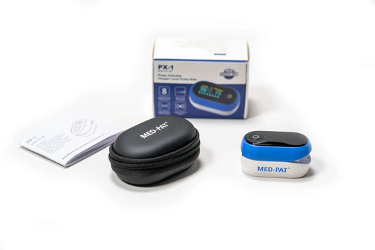 Med-Pat PX-1 Fingertip Pulse Oximeter Monitor