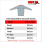 MRX Men's Compression Shirts Athletic Gym Workout Rash Guard Base Layer Short & Long Sleeve Top