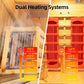Rövia Aurora 3-Person Indoor Hybrid Sauna Room With Infrared And 4.5KW Steam Heater (SAK41592)