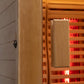 Rövia Luma 2-Person Indoor Hybrid Sauna Room With Infrared And 3.5KW Steam Heater (SAK83750)