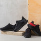 Q216 Ultra Lightweight Height Increasing Sneakers Black Grey